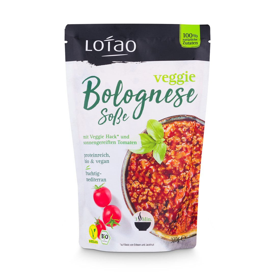 VEGANE BIO-BOLOGNESE-SAUCE 320 g - LOTAO