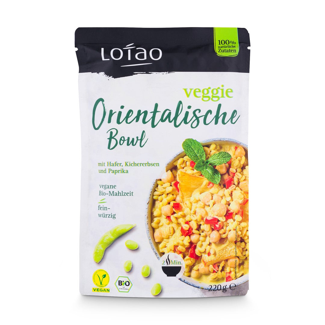 ORIENTALISCHE VEGANE BIO-SCHÜSSEL 220 g - LOTAO