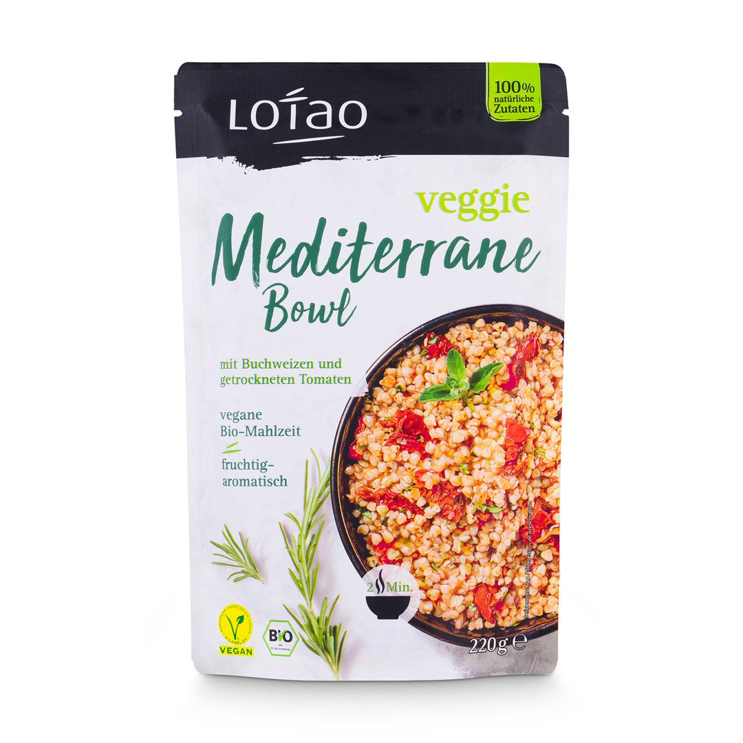 MEDITERRANE VEGANE BIO-SCHÜSSEL 220 g - LOTAO