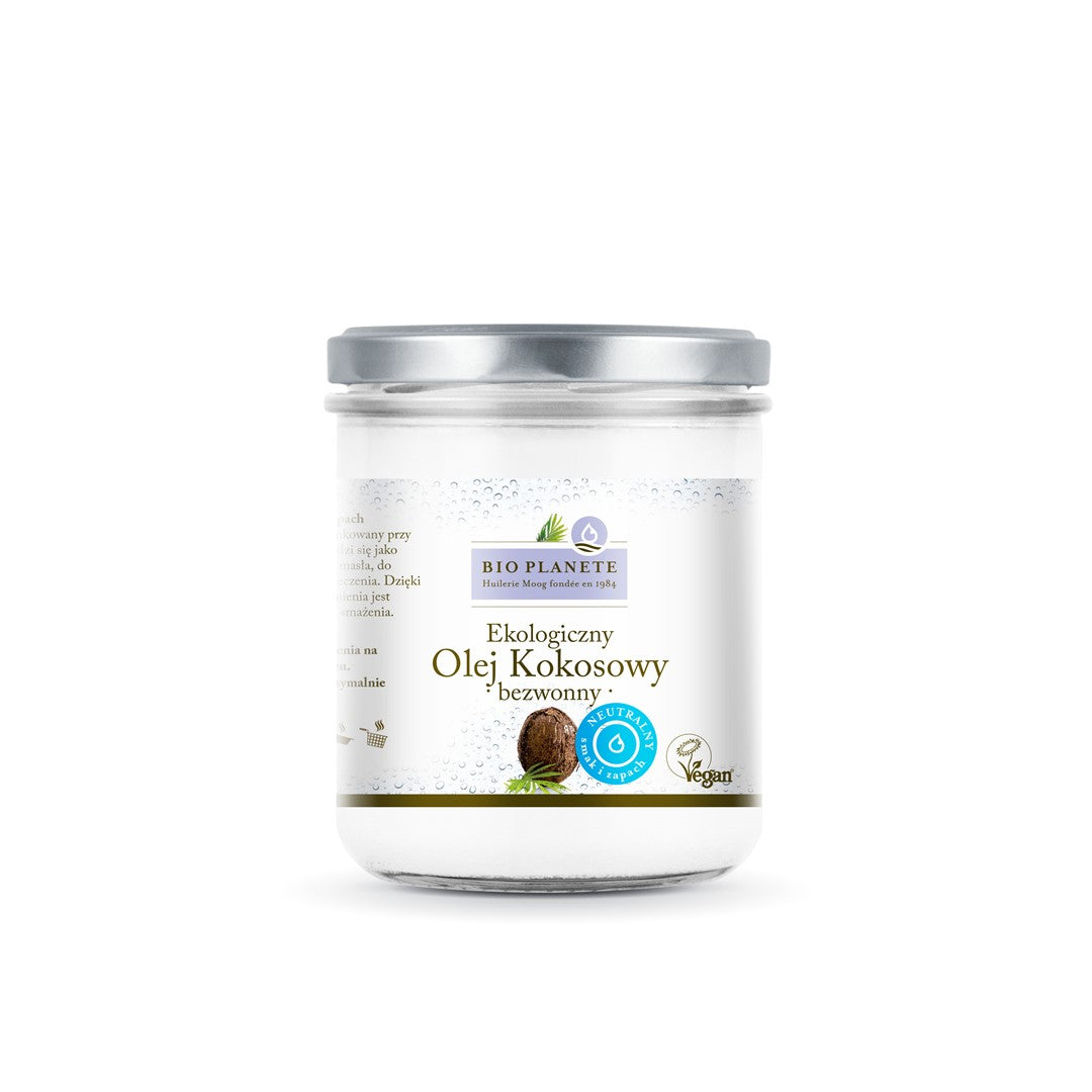 GERUCHLOSES BIO-KOKOSNUSSÖL 400 ml - BIO PLANETE