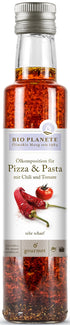 PIZZA- UND NUDELÖL MIT CHILI- UND TOMATENGESCHMACK, BIO 250 ml - BIO PLANETE
