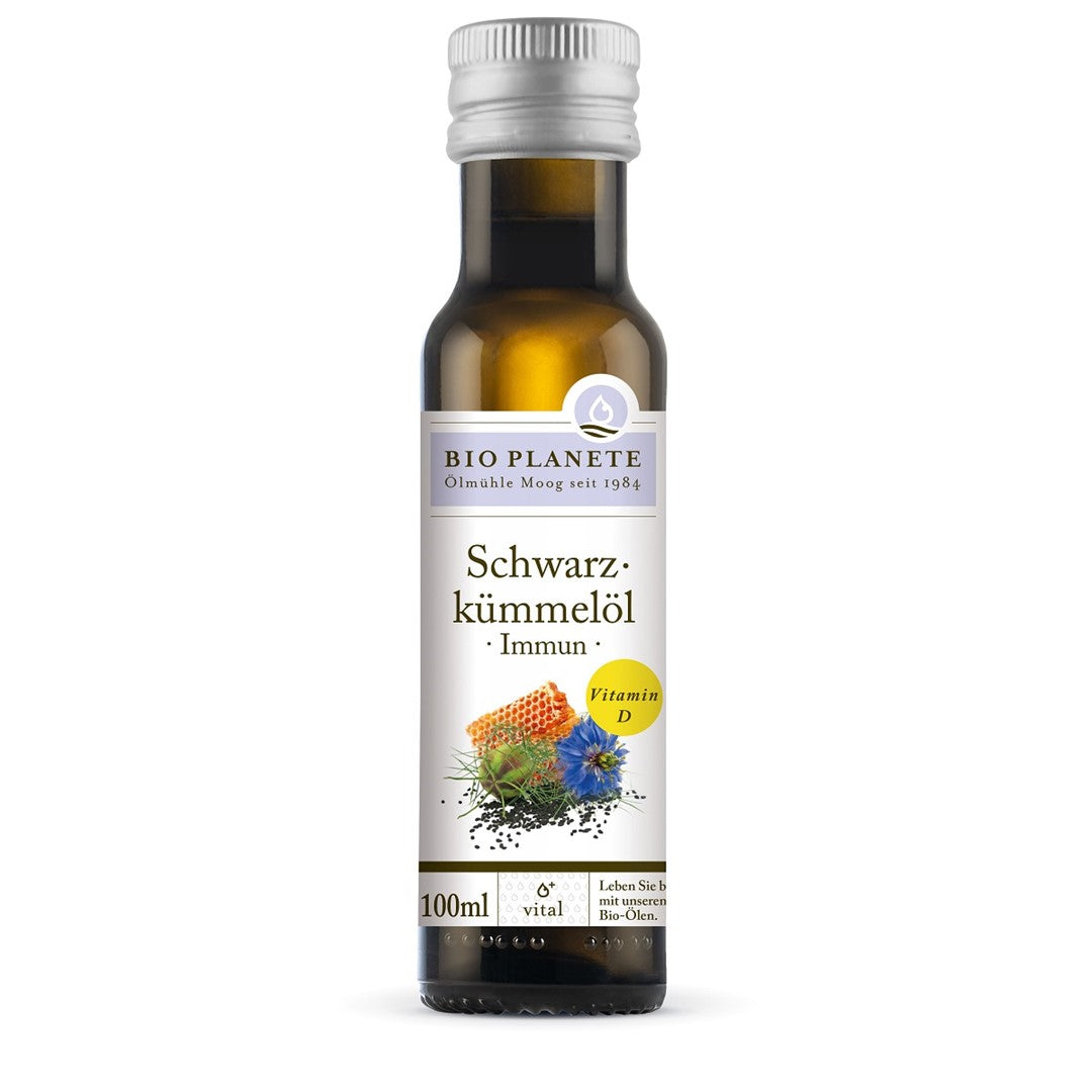 BLACKSUMP-ÖL MIT HONIG FÜR BIO-IMMUNITÄT 100 ml - BIO PLANETE