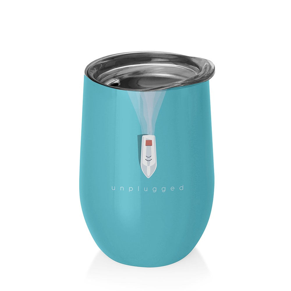 EDELSTAHLBECHER MIT ABGESCHALTETEM DECKEL 420 ml – CHIC-MIC