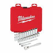 MILWAUKEE-Steckschlüsselsatz 1/2" MIT RASSEL