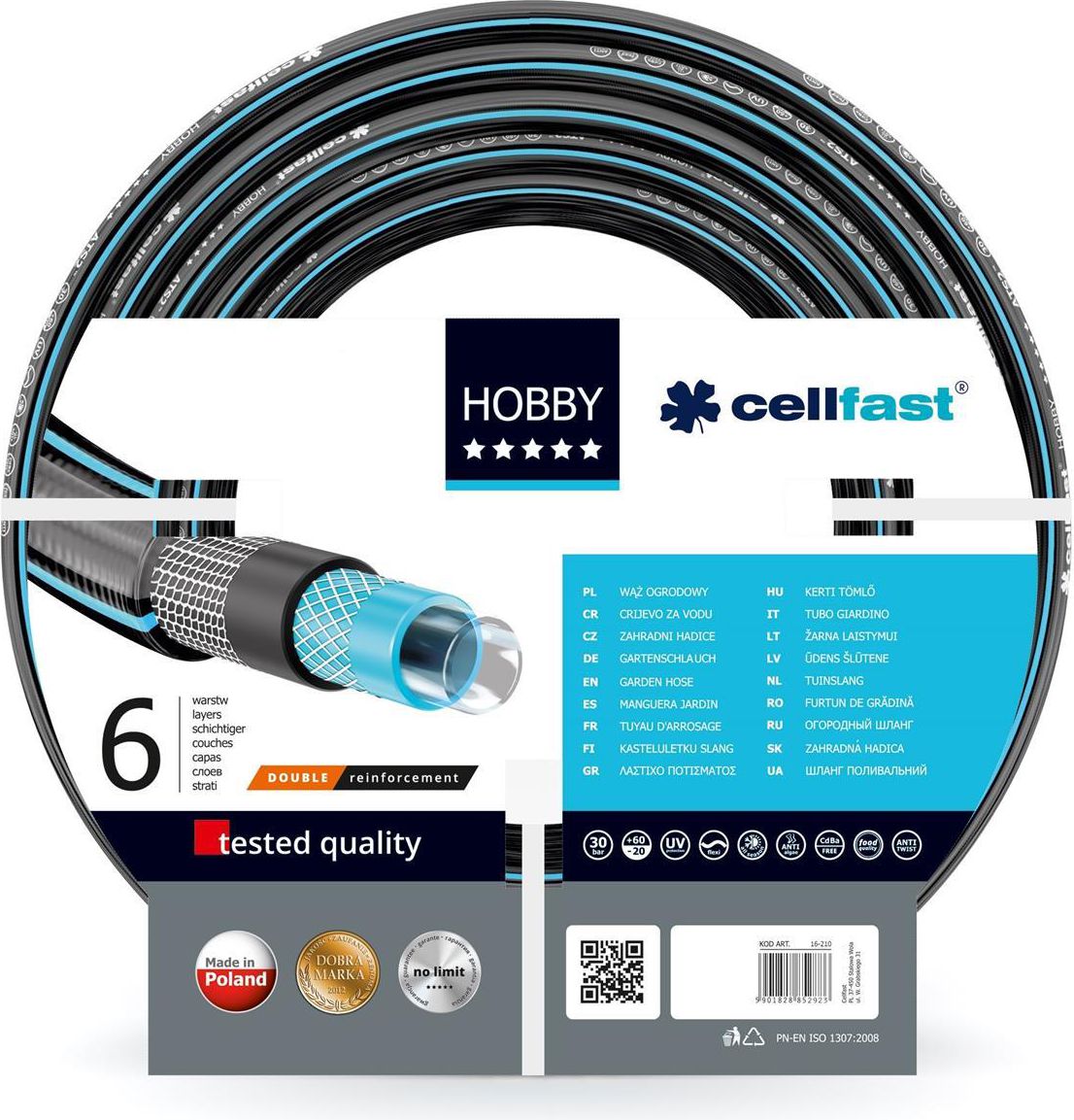 HOBBY ATS GARTENSCHLAUCH 1/2" 60 MB PL/CF