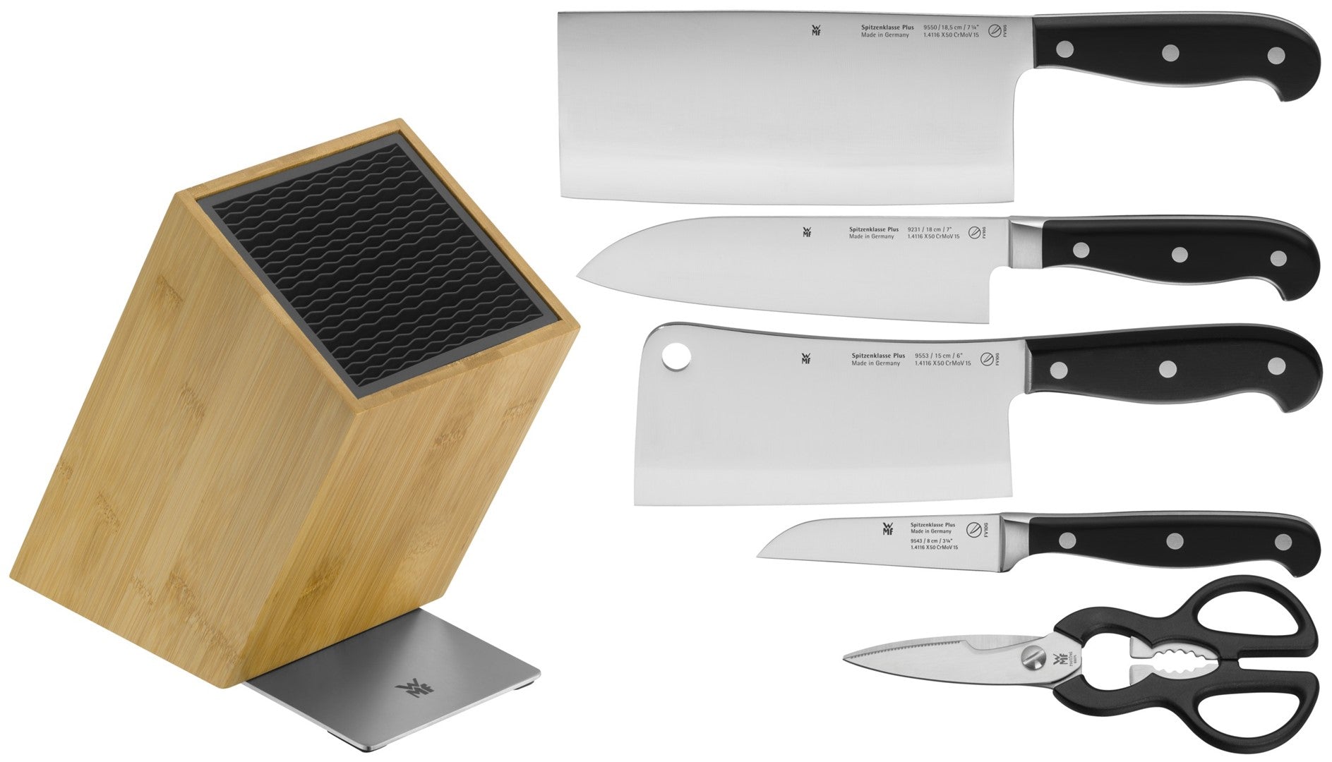 WMF Messer-Set 5er-Block Spitzenclasse Plus