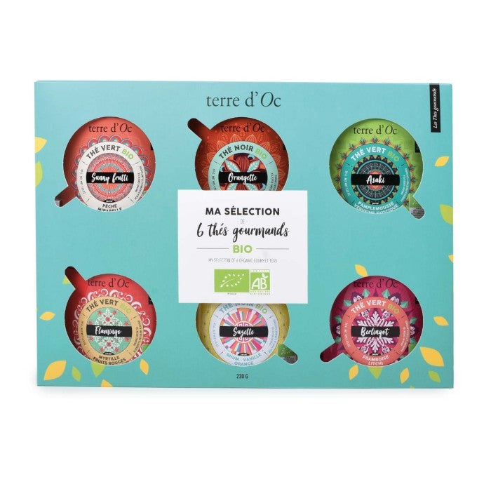 TERRE D'OC Teeset 6 Teesorten Gourmet 6x50g