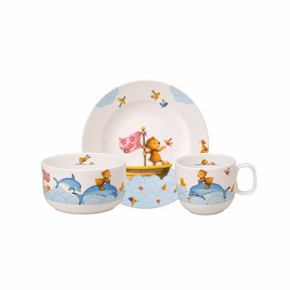 VILLEROY & BOCH 3 teiliges Kinderset Happy as a bear