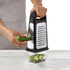OXO Gemüsereibe 3in1 GoodGrips schwarz & grün
