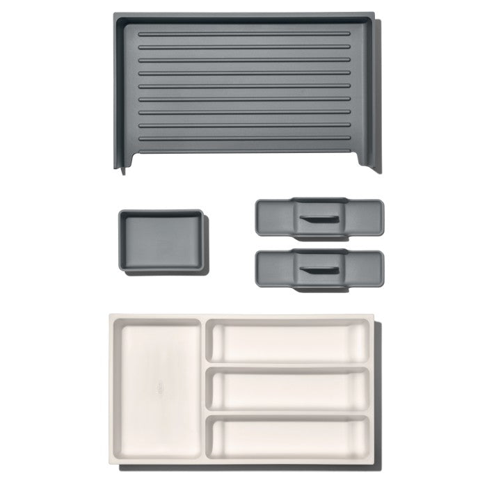 OXO Verstellbarer Organizer für Schubladen Good Grip Grau