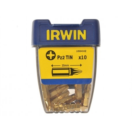 IRWIN SPITZE PZ2 x 25mm ZINN /10 Stk.