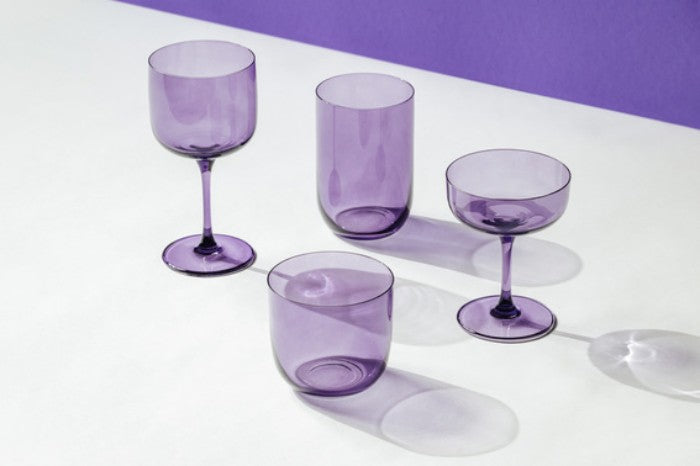 VILLEROY & BOCH Satz Sektkelche 2 tlg. Wie Lavendel