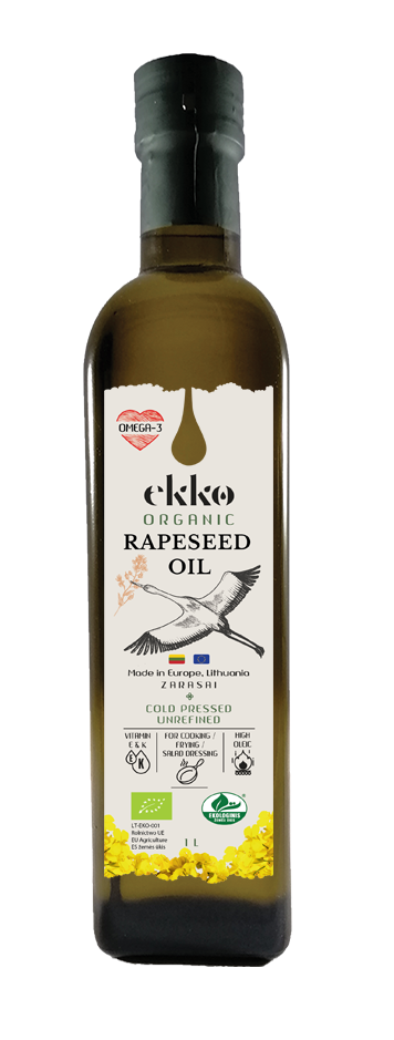 NATIVES OMEGA-3-BIO-RAPSÖL 1 L - EKKO