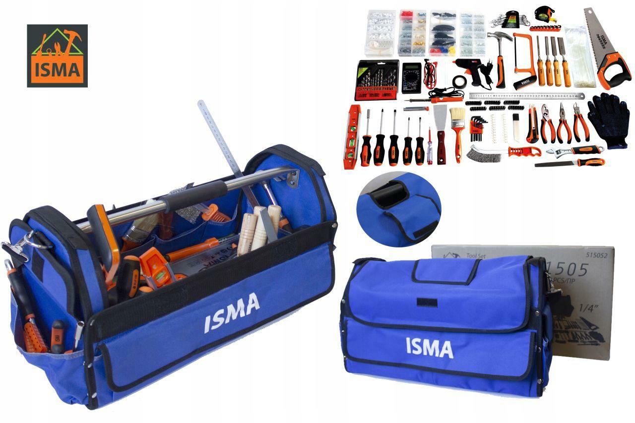 WERKZEUGSATZ 1505-tlg. IN EINER TRANSPORTTASCHE /ISMA