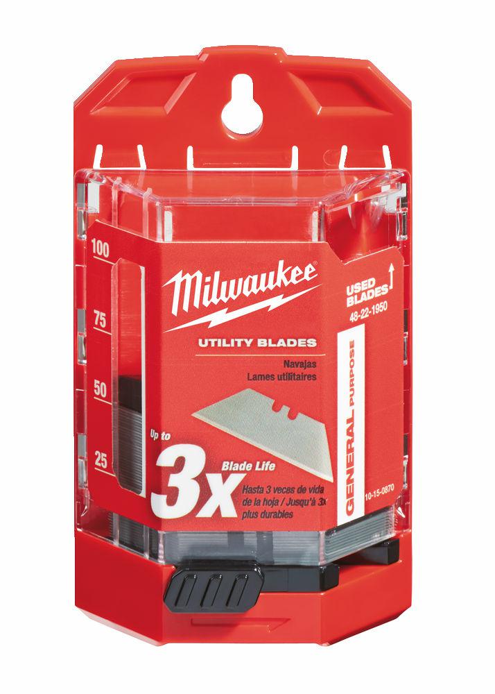 MILWAUKEE TRAPEZFÖRMIGE ERSATZKLINGEN /50 Stk