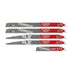 MILWAUKEE SET RECIMER-SÄGEBLÄTTER 5-tlg. FACKEL - AXT