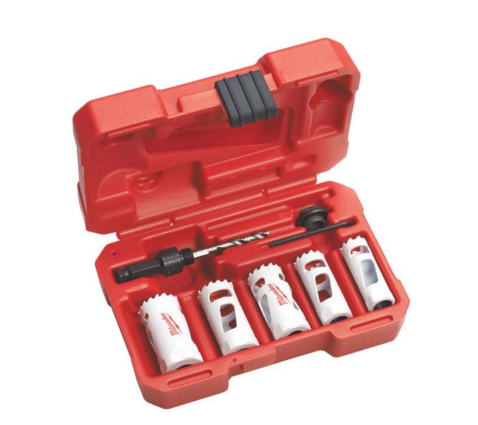 MILWAUKEE BIMETALL-LOCHSÄGEN-SET 7-tlg. 19,22,25,29,38 mm