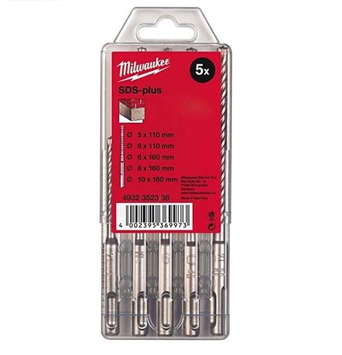MILWAUKEE SDS-PLUS BOHRER-SET 5-tlg.