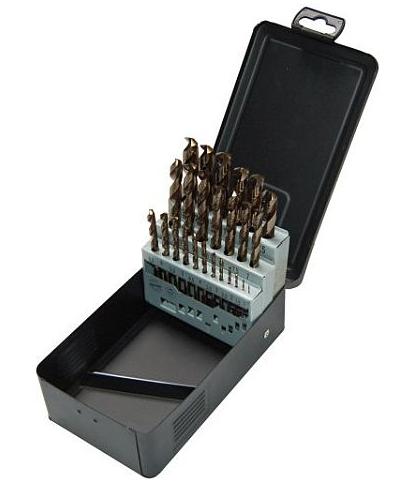 MILWAUKEE KOBALTBOHRER FÜR METALL HSS-G CO SET 25 Stück 1-13 mm