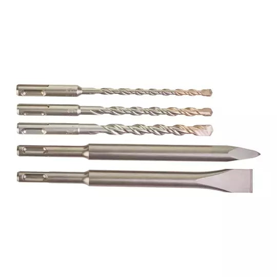 MILWAUKEE SDS PLUS Meißel- und Bohrer-Set / 5-tlg.
