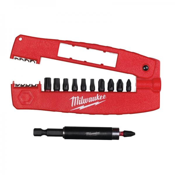 MILWAUKEE TIPPS SET 12-tlg. ANTRIEB G. II SCHOCKWELLE