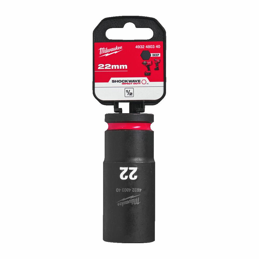 MILWAUKEE SCHLAGSTECKSCHLUSS 1/2" 22 mm LANG