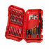 MILWAUKEE-SET SPITZEN/BITS + BOHRER + GRIFF 40-tlg. SCHOCKWELLE