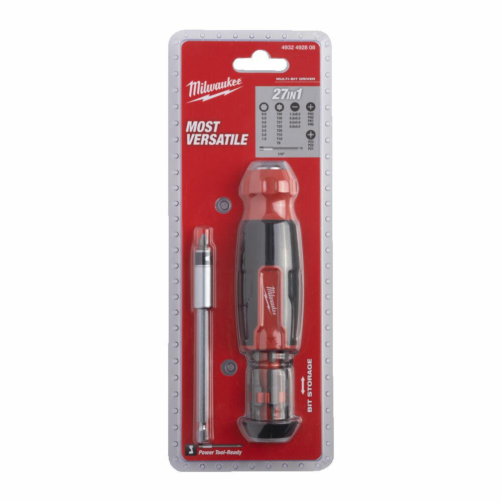 MILWAUKEE UNIVERSAL-SCHRAUBENANTRIEB MIT RATSCHE 27 in 1
