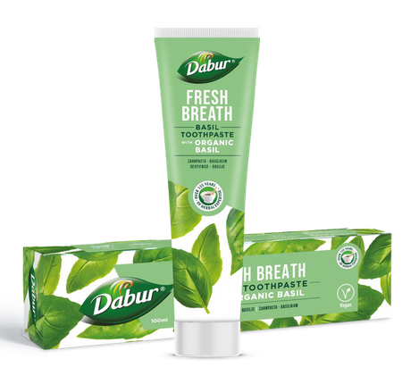 FRESH BREATH ZAHNPASTA MIT BASILIKUM 100 ml - DABUR