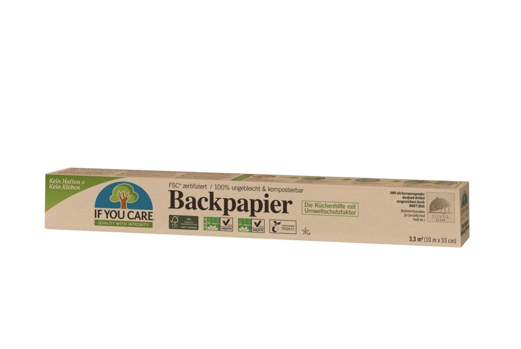 KOMPOSTIERBARES BACKPAPIER, UNGLEICHE, AUF ROLLE 10 m – WENN ES IHNEN LIEGT