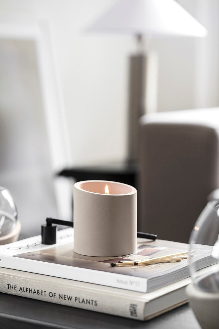 VILLEROY & BOCH Duftkerze Energy NewMoon Beige