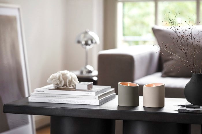 VILLEROY & BOCH Duftkerze Fantasy NewMoon Taupe