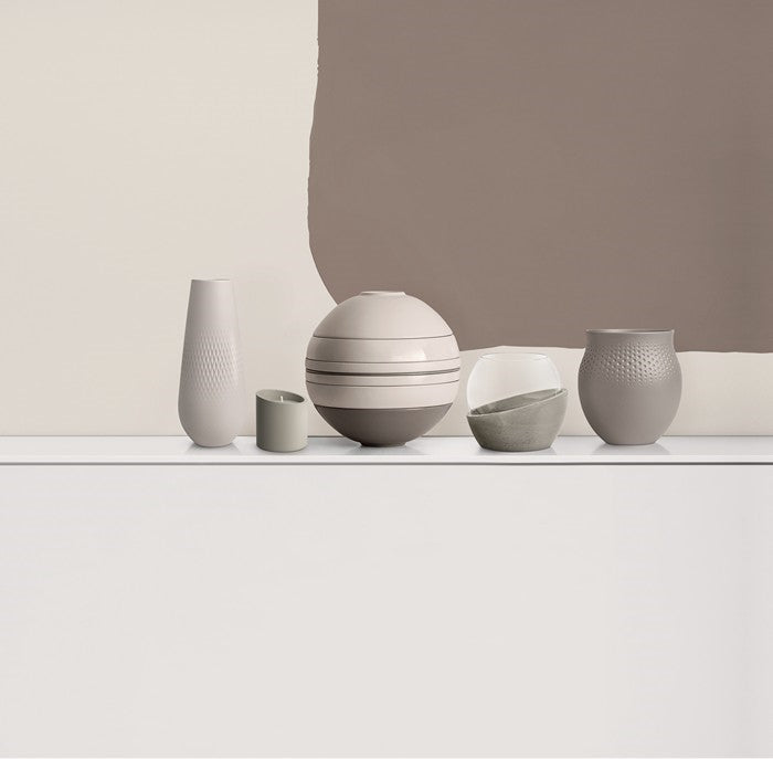 VILLEROY & BOCH Duftkerze Fantasy NewMoon Taupe