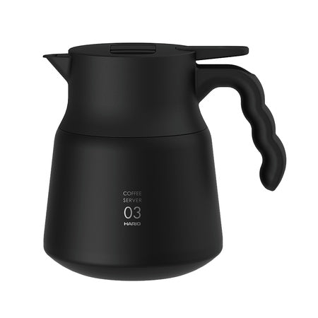 Hario Isolierkanne aus Edelstahl V60-03 PLUS Schwarz  800ml
