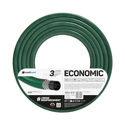 CELLFAST WIRTSCHAFTLICHER GARTENSCHLAUCH, GRÖSSE: 3/4 Zoll LÄNGE: 50m