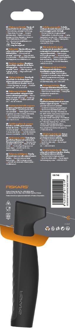 FISKARS KOCHMESSER MITTLERER HARTER SCHNITT