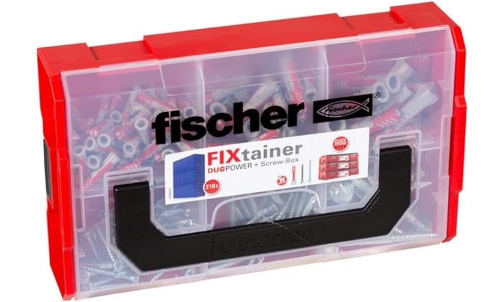 FISCHER FIXTAINER DUOPOWER DOWNLOAD-SET + SCHRAUBEN
