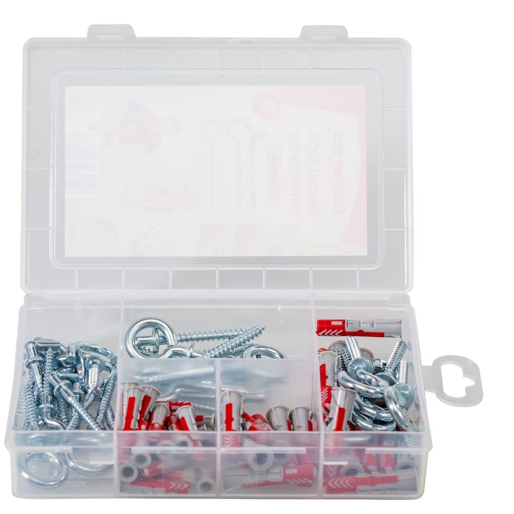 FISCHER PROFIBOX DUOPOWER PIN-SET + HAKEN
