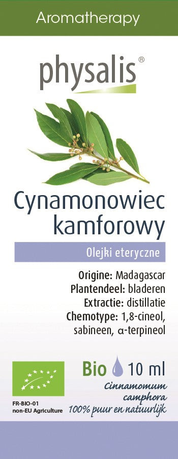 ÄTHERISCHES ZIMT-KAMPFERÖL BIO 10 ml - PHYSALIS