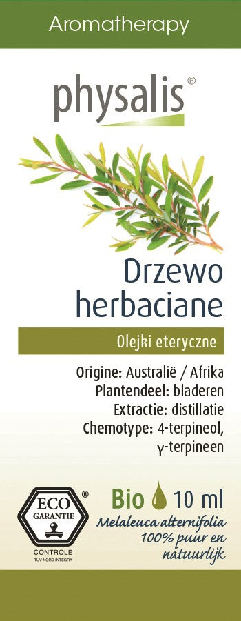 ÄTHERISCHES TEEBAUMÖL ECO 10 ml - PHYSALIS