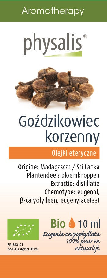 Würziges ätherisches Nelkenöl 10 ml – PHYSALIS
