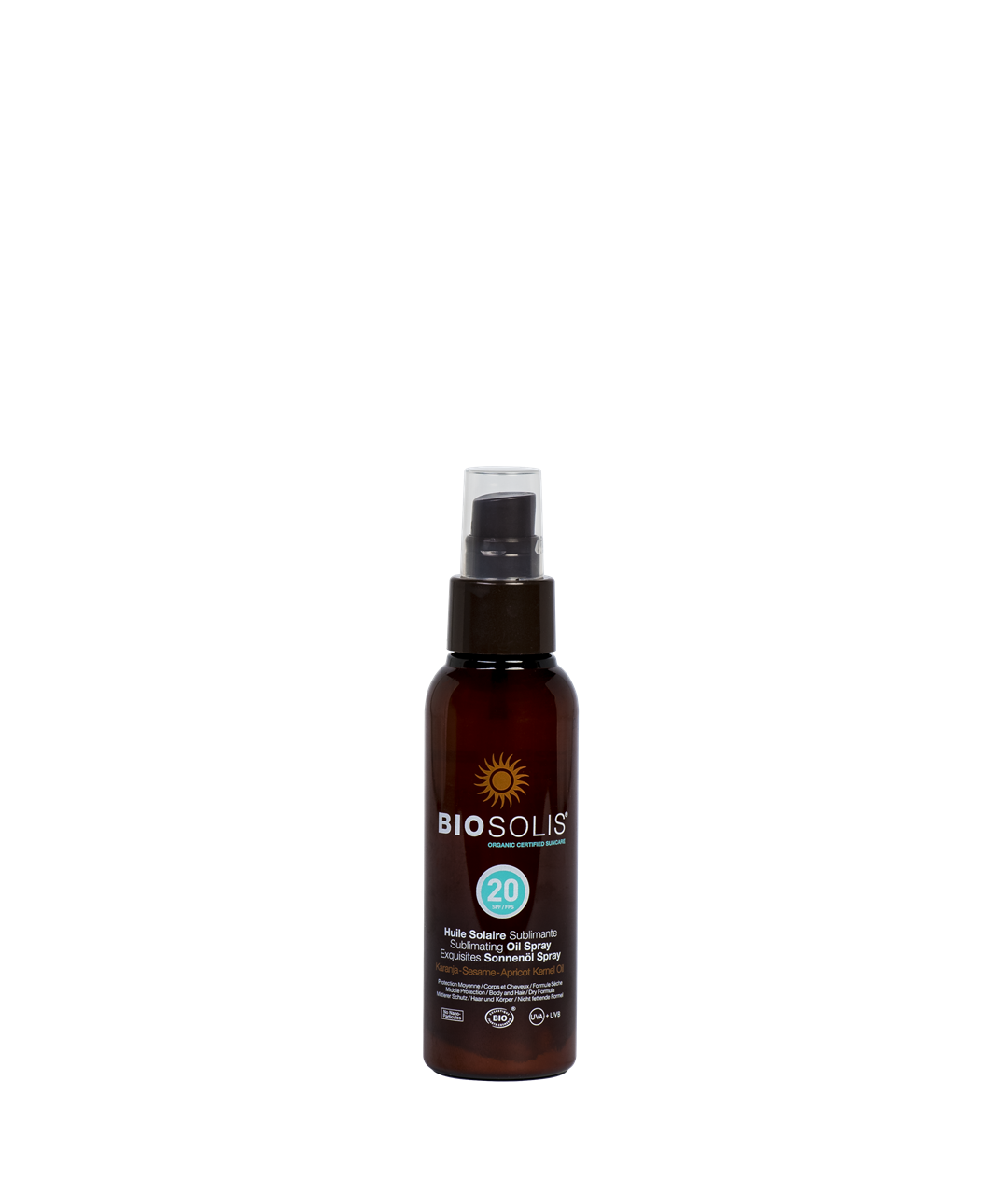 SONNENKÖRPERÖL LSF 20 IN ÖKO-SPRAY 100 ml - BIOSOLIS (SAISONPRODUKT)