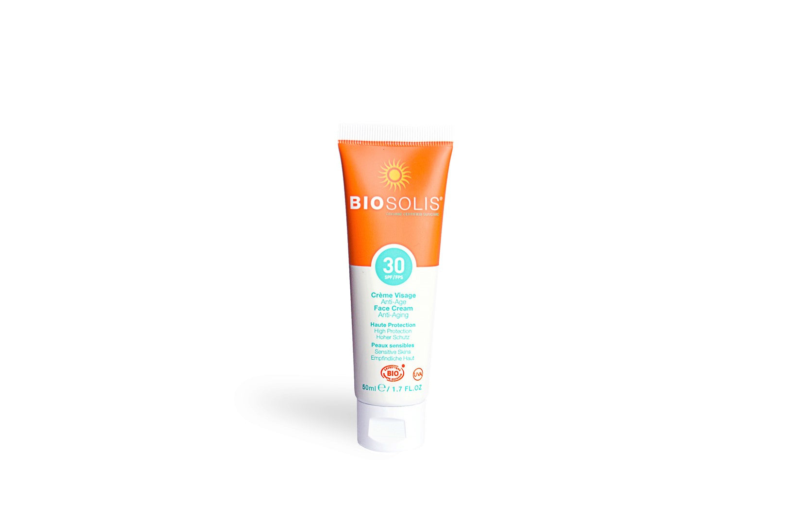 ANTI-FALTEN-GESICHTS-SONNENCREME LSF 30 ECO 50 ml - BIOSOLIS (SAISONPRODUKT)