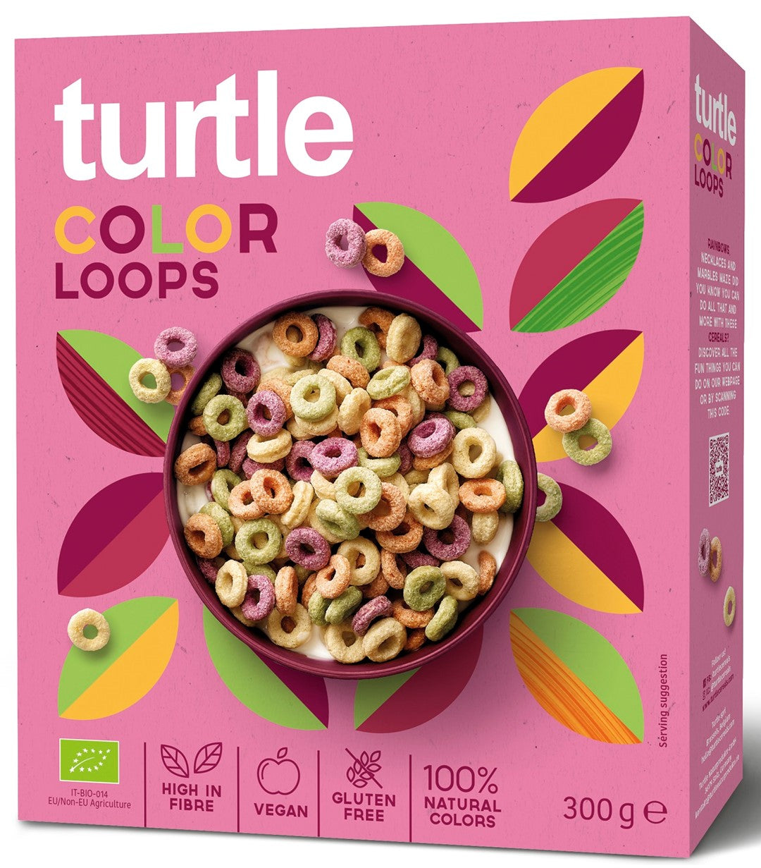 BUNTE GETREIDEFÄLLE, GLUTENFREI, BIO 300 g – SCHILDKRÖTE