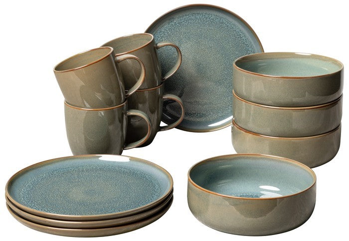 VILLEROY & BOCH Frühstücks-Set 12tlg. Crafted Breeze