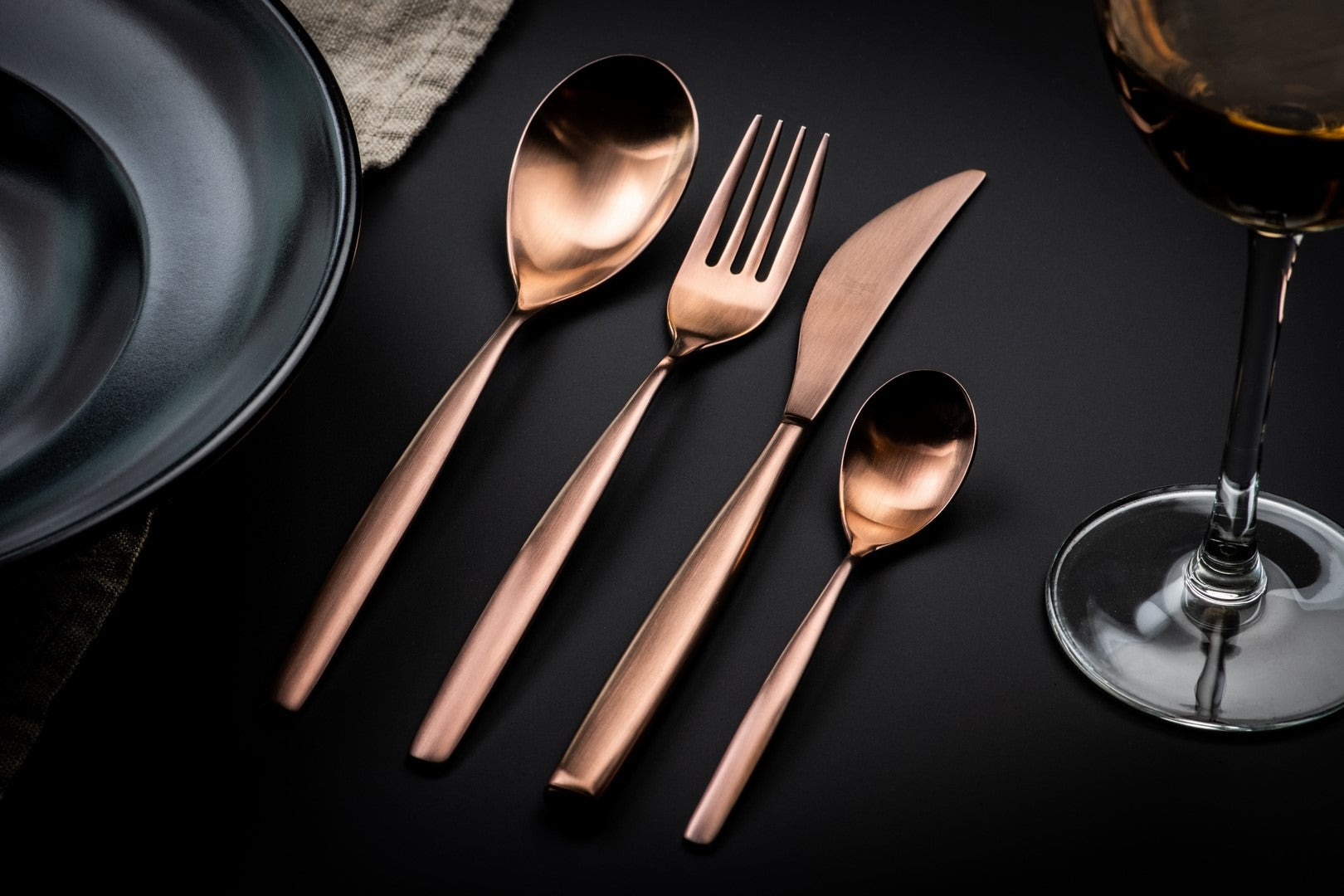 MEPRA Besteck-Set Ice Bronzo Stiria 24Stk.
