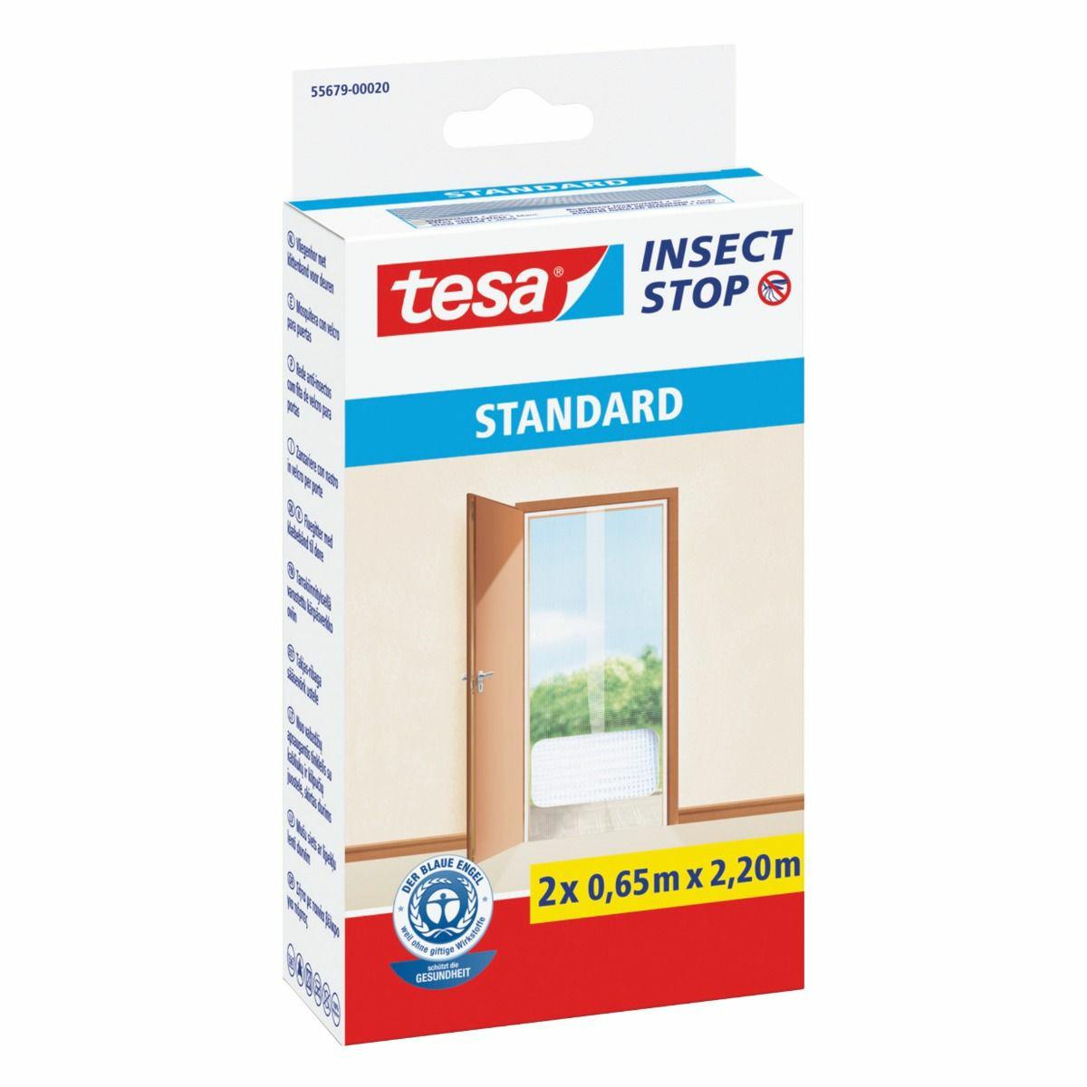 TESA MOSKITONETZ TÜR WEISS 1,2m x 2,2m STANDARD