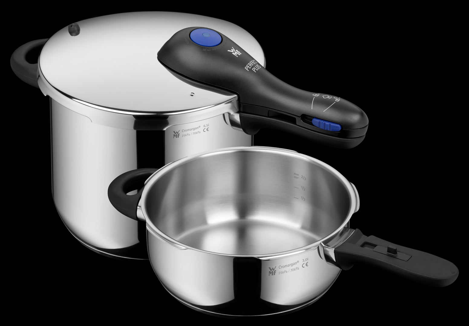 WMF Schnellkochtopf 2in1 Perfekt Plus 3+6,5 l