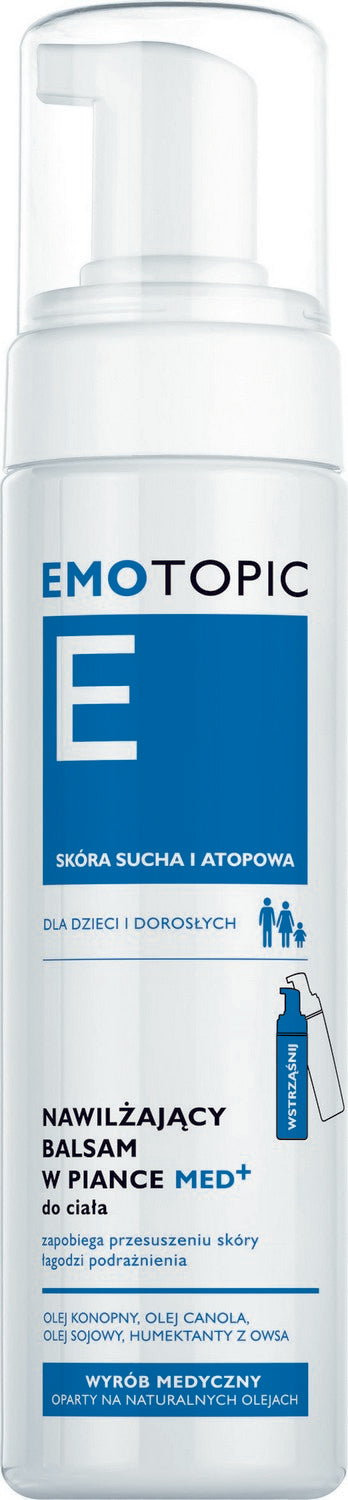 DR IRENA ERIS - Emopic Feuchtigkeitsspendender Körperschaumbalsam, 200 ml