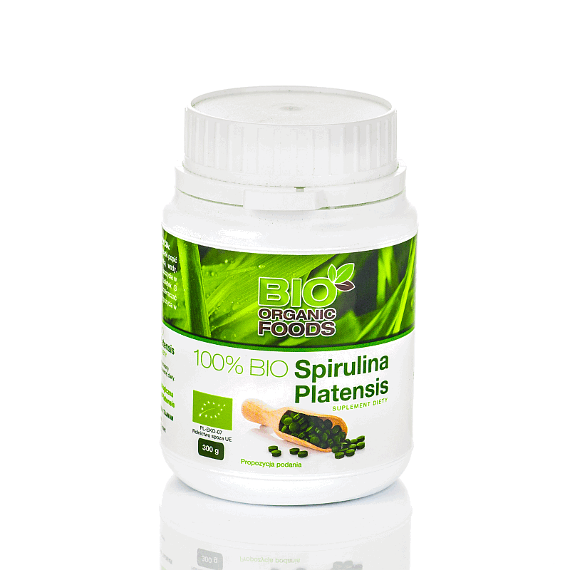 SPIRULINA PLATENSIS BIO (250 mg) 1200 TABLETTEN – BIO-BIO-LEBENSMITTEL